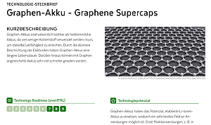 Steckbrief Graphen-Akku - Graphene Supercaps