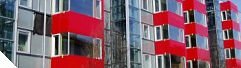 Foto: Frontansicht des Wohnhauses in der Makartstra�e, Linz (Quelle: GIWOG)