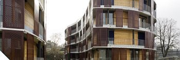 Foto: Nachhaltiges Wohnungsangebot- Sandgrubenweg (Quelle: Bruno Klomfar)