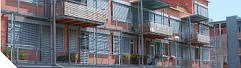 Foto: Wohnhaus der SolarCity (Quelle: EBS)