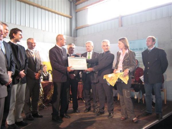 Feierliche Verleihung der Fabrik der Zukunft Auszeichnung 