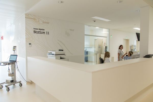St. Josef Krankenhaus - Innenansicht, Stützpunkt