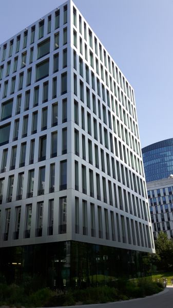 Konzernzentrale BIG - Süd-Ost-Ansicht
